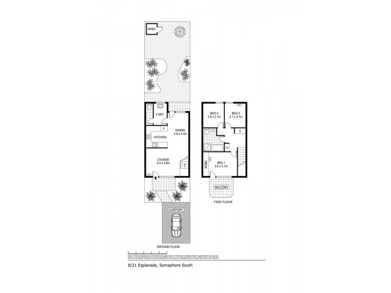 8/21 Esplanade, Semaphore South SA 5019 Floorplan