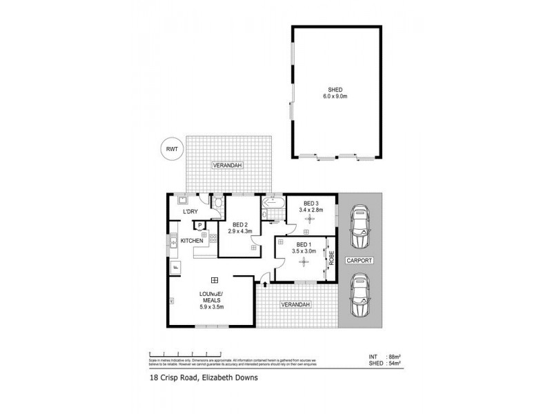 18 Crisp Road, Elizabeth Downs SA 5113 Floorplan