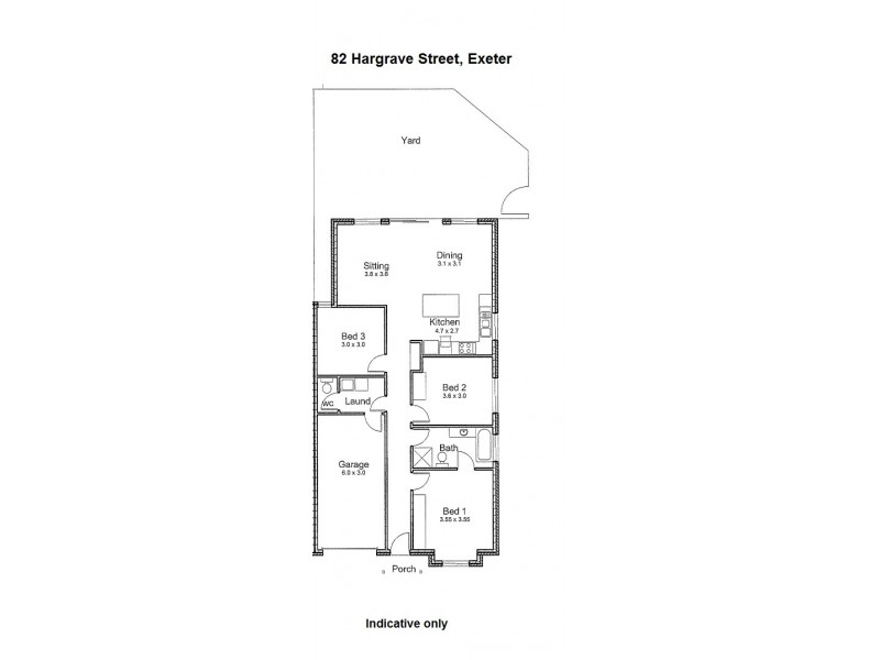 82 Hargrave Street, Exeter SA 5019 Floorplan
