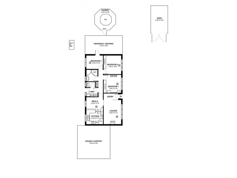 2 Berkeley Road, O’halloran Hill SA 5158 Floorplan