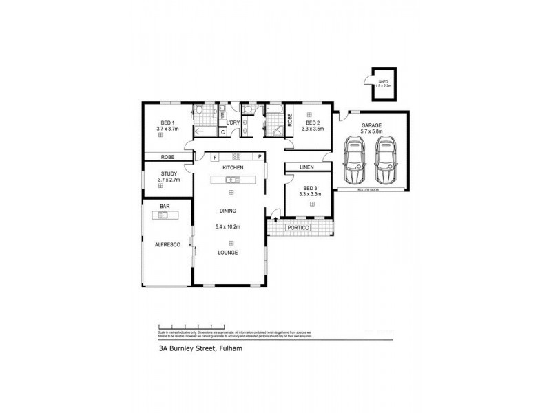 3a Burnley Street, Fulham SA 5024 Floorplan