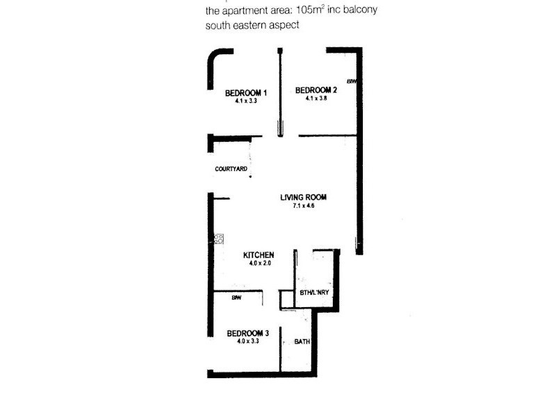601/39 Grenfell St, Adelaide SA 5000 Floorplan