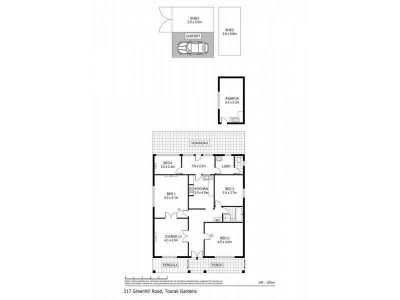 317 Greenhill Road, Toorak Gardens SA 5065 Floorplan