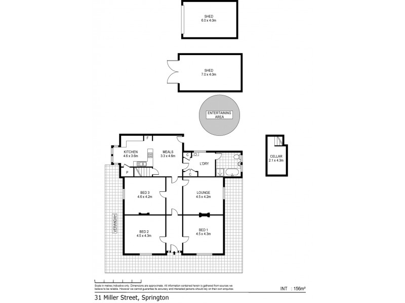 31 Miller Street, Springton SA 5235 Floorplan
