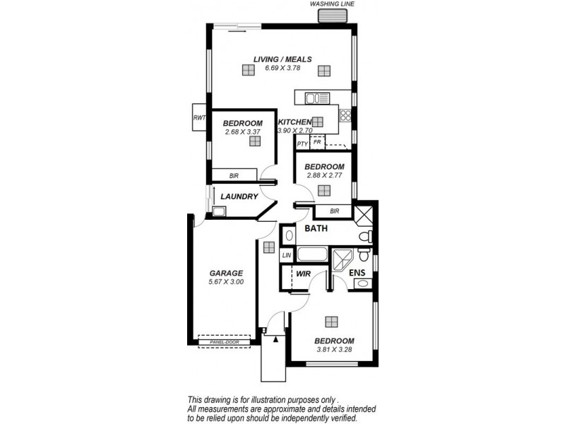 11 Almond Circuit, Munno Para West SA 5115 Floorplan