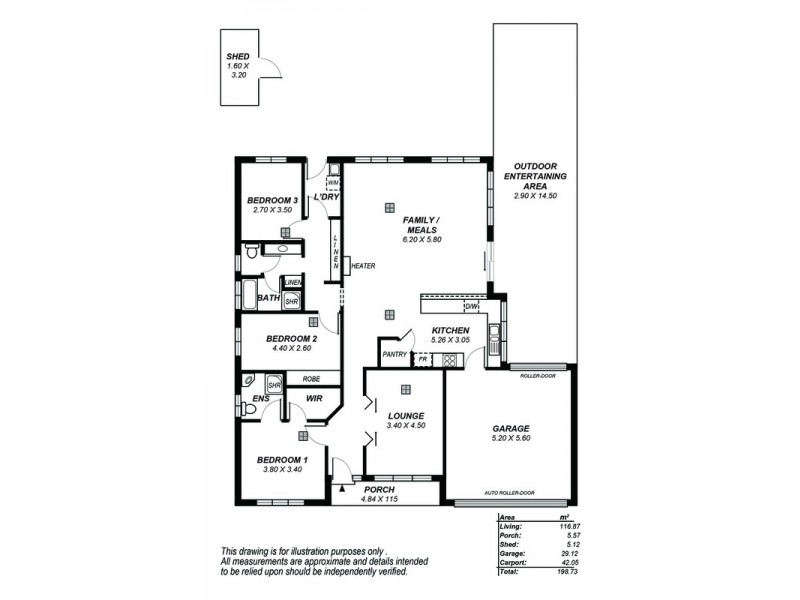 5 Lilac Place, Netley SA 5037 Floorplan