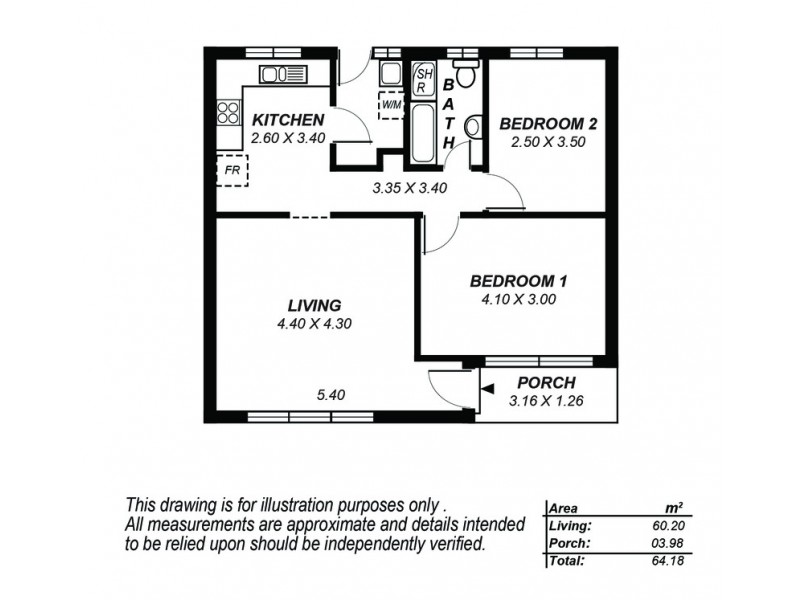 5/12 Richard Street, Mansfield Park SA 5012 Floorplan