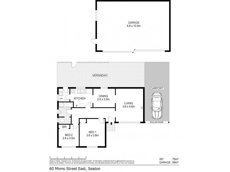 60 Minns Street East, Seaton SA 5023 Floorplan