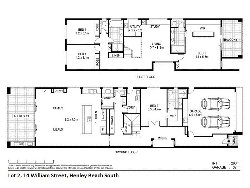 Lot 2, 14 William Avenue, Henley Beach South SA 5022 Floorplan