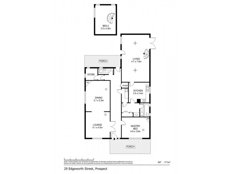 29 Edgeworth Street, Prospect SA 5082 Floorplan
