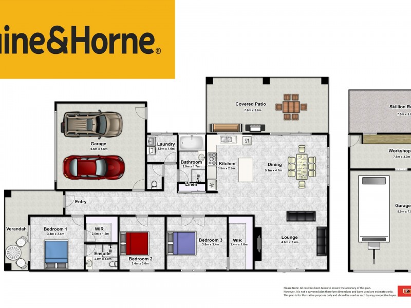 1 Barka Close, Wonga Beach QLD 4873 Floorplan