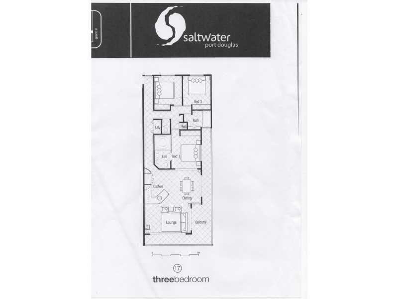 17/26-30 Macrossan Street (Saltwater Apartments), Port Douglas QLD 4877 Floorplan