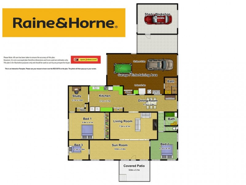 127 Miallo Road, Miallo QLD 4873 Floorplan