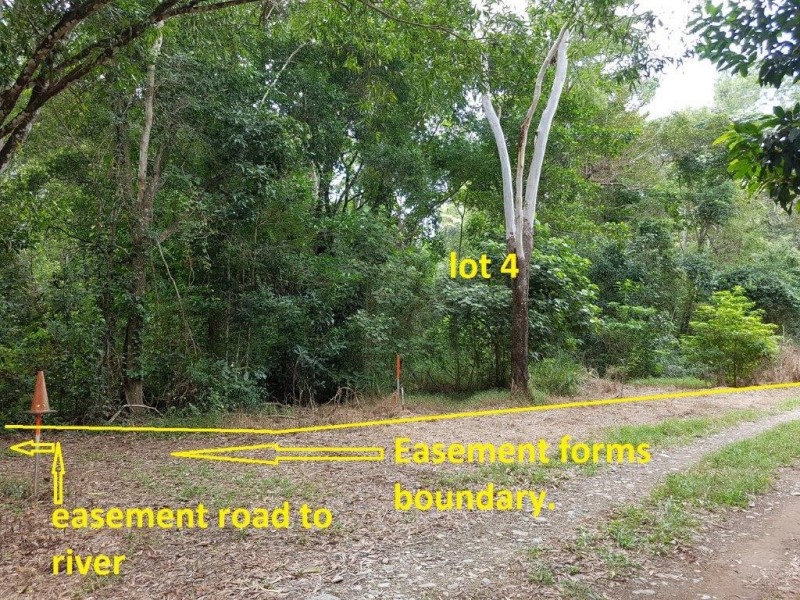 Lot 4 Esplanade Degarra (20 acres River Frontage 85k), Bloomfield QLD 4895