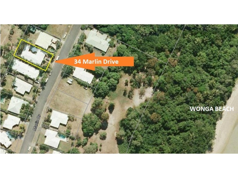 34 MARLIN DRIVE, Wonga Beach QLD 4873