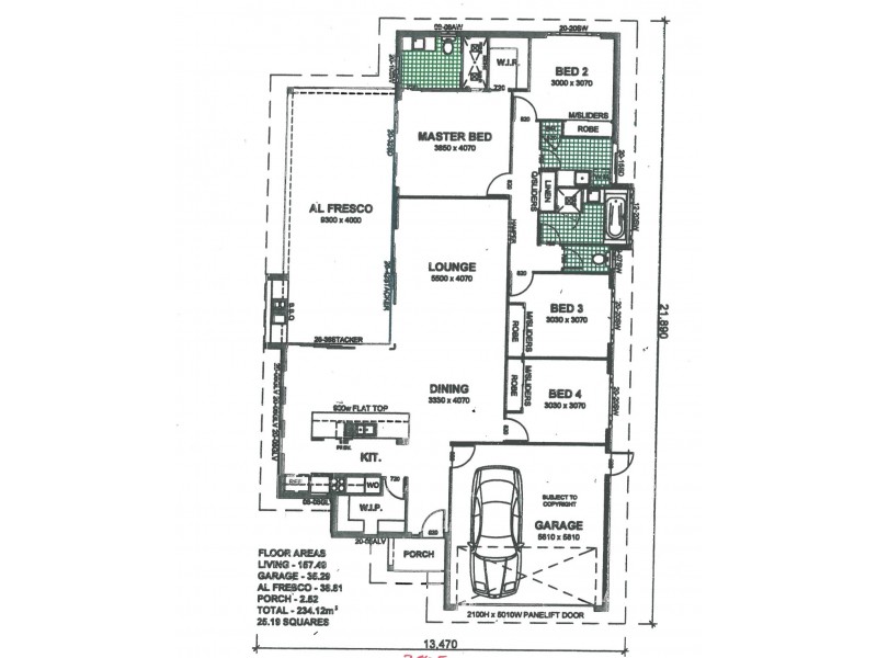 7 Bayil Drive, Cooya Beach QLD 4873 Floorplan