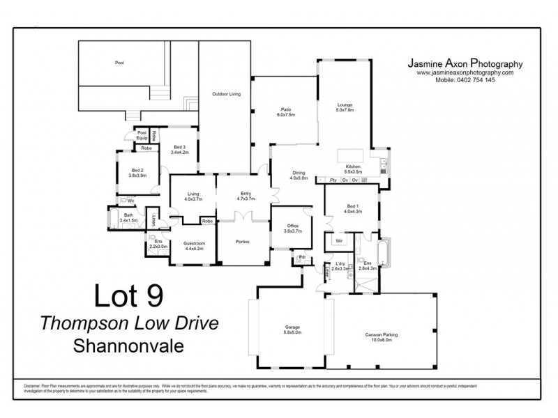 Lot 9 Thomson Low Drive, Shannonvale QLD 4873 Floorplan