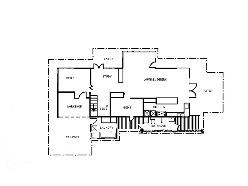 903 EULUMA CREEK ROAD, Julatten QLD 4871 Floorplan