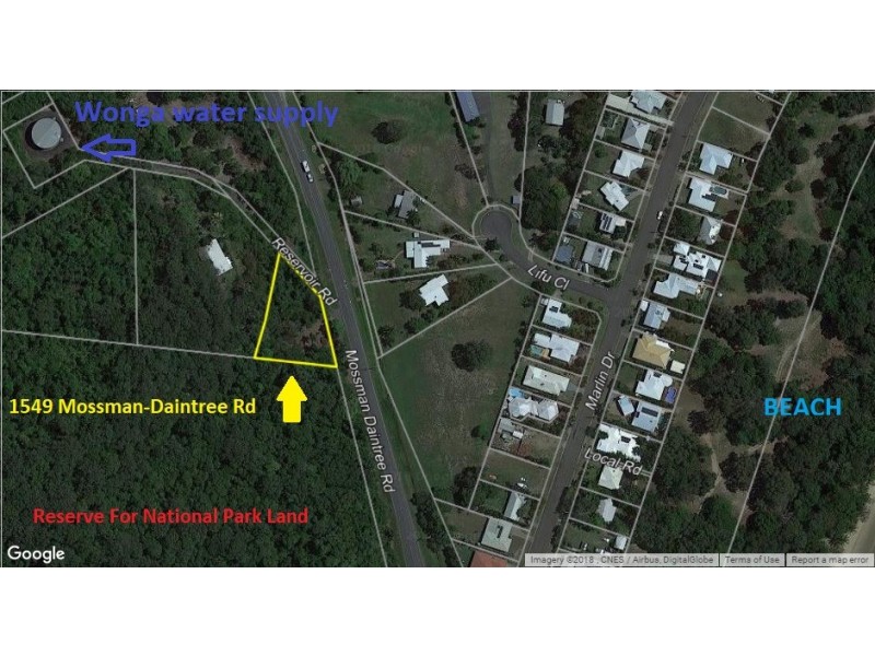 1549 MOSSMAN-DAINTREE ROAD, Wonga Beach QLD 4873