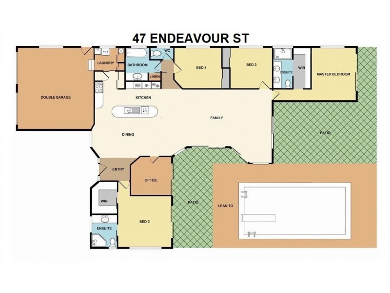 47 ENDEAVOUR STREET, Port Douglas QLD 4877 Floorplan
