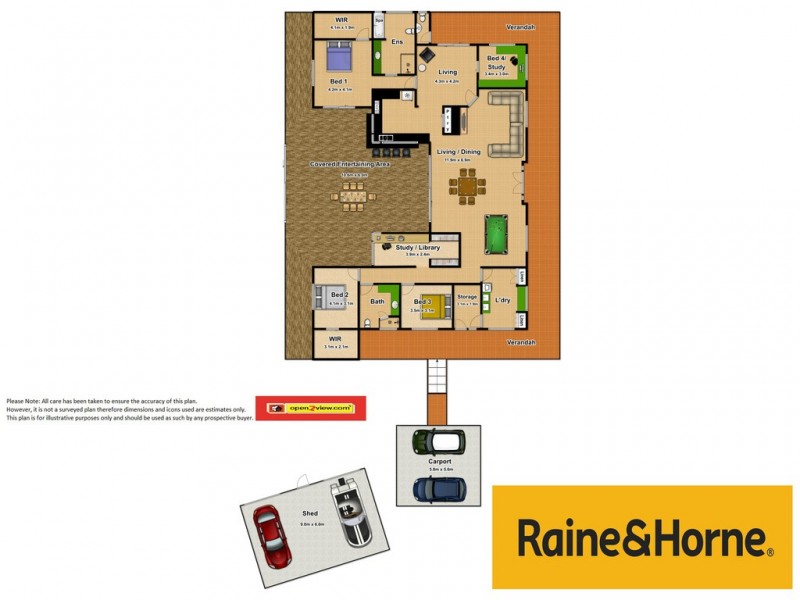 37 Grays Creek Terrace, Mowbray QLD 4877 Floorplan