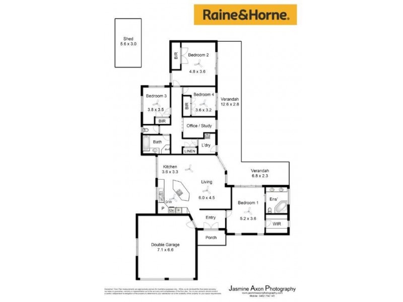 6 Billfish Close, Wonga QLD 4873 Floorplan