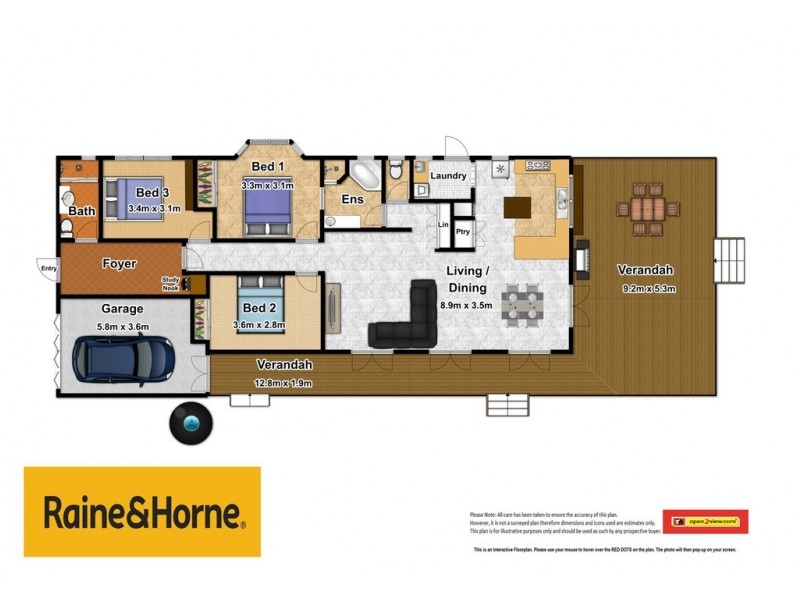 8 Toll Gate Road, Oak Beach QLD 4877 Floorplan