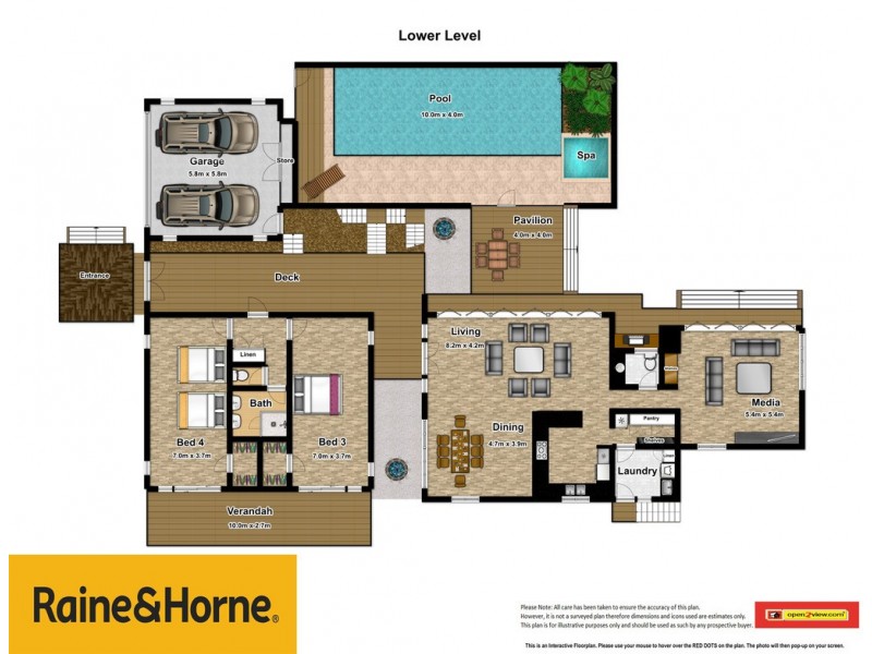 35 Beachfront Mirage Estate, Port Douglas QLD 4877 Floorplan