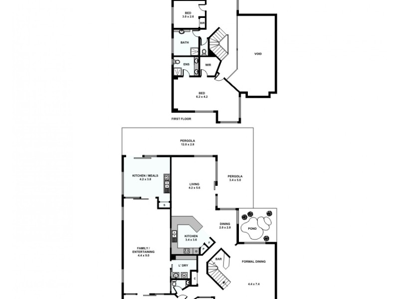 8 Walcott Place, Narre Warren South VIC 3805 Floorplan