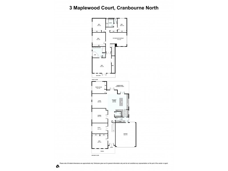 3 Maplewood Court, Cranbourne North VIC 3977 Floorplan