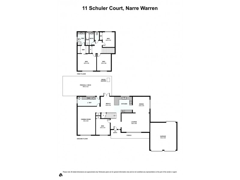 11 Schuler Court, Narre Warren VIC 3805 Floorplan