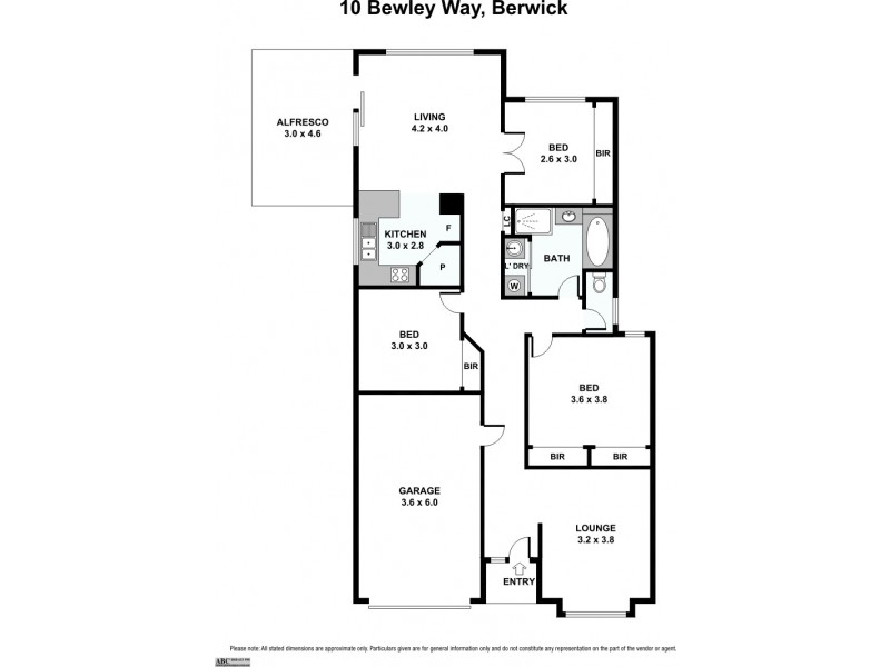 10 Bewley Way, Berwick VIC 3806 Floorplan