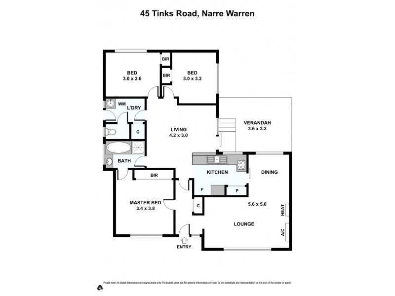45 Tinks Road, Narre Warren VIC 3805 Floorplan