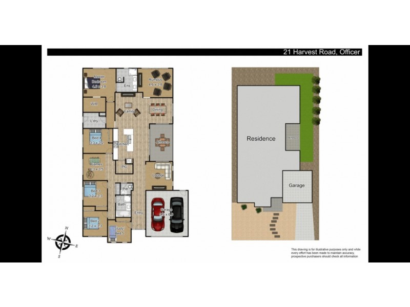 21 Harvest Road, Officer VIC 3809 Floorplan