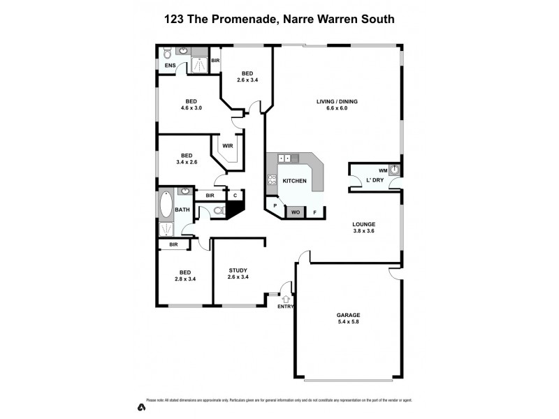 123 The Promenade, Narre Warren South VIC 3805 Floorplan