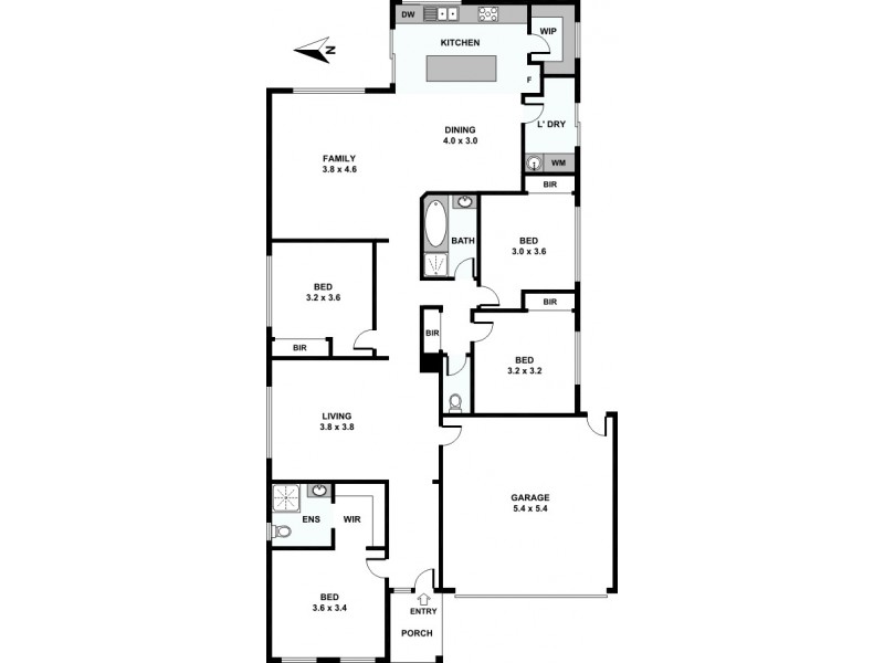 107 Heather grove, Clyde North VIC 3978 Floorplan