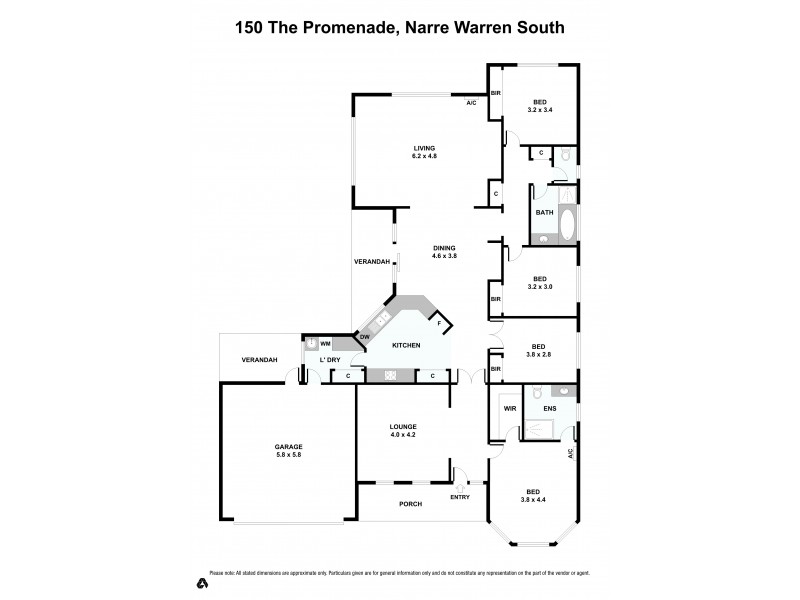 150 The Promenade, Narre Warren South VIC 3805 Floorplan