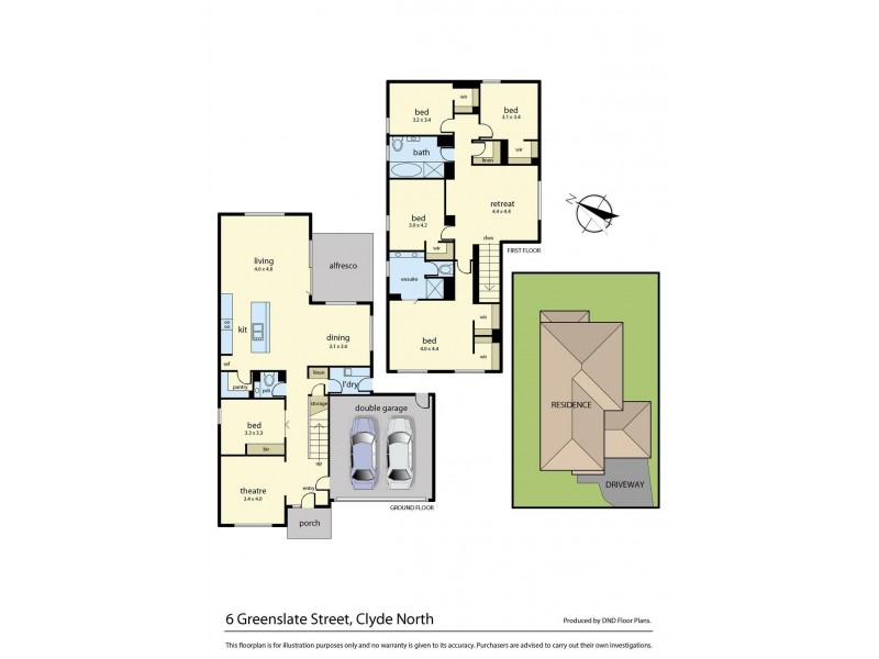 6 Greenslate Street, Clyde North VIC 3978 Floorplan