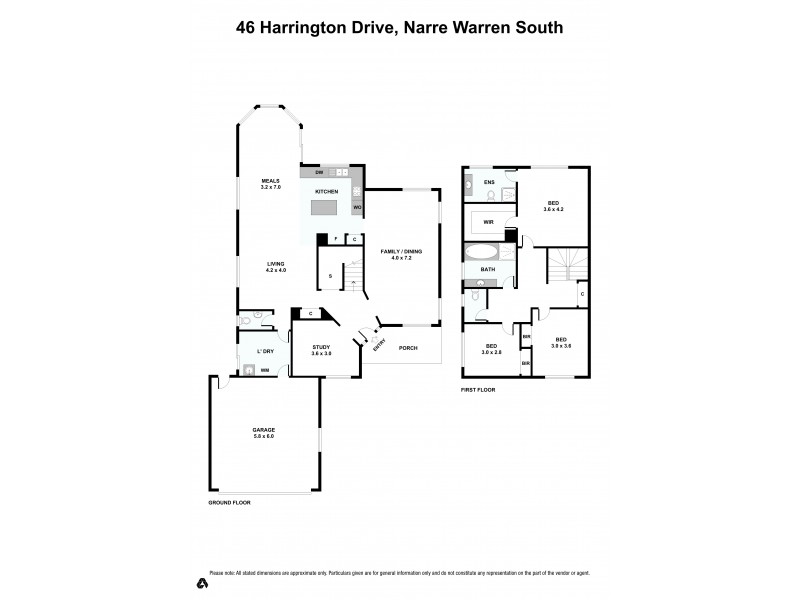 46 Harrington Drive, Narre Warren South VIC 3805 Floorplan