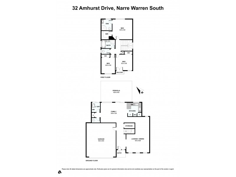 32 Amhurst Drive, Narre Warren South VIC 3805 Floorplan