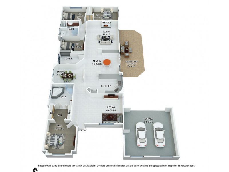47 Trisha Drive, Rowville VIC 3178 Floorplan