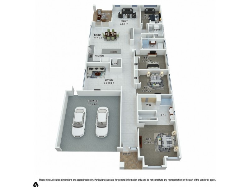 232 Heather Grove, Clyde North VIC 3978 Floorplan