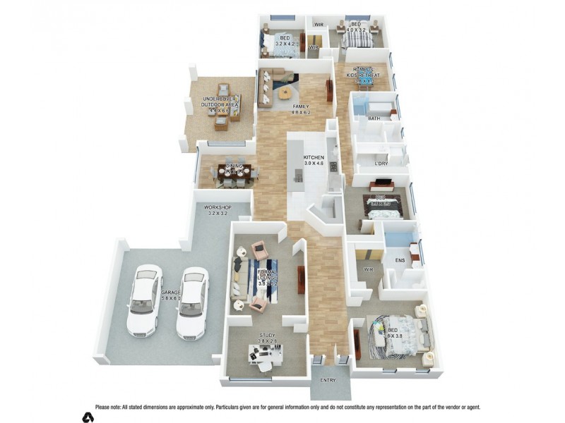 2 Maplewood Court, Cranbourne North VIC 3977 Floorplan