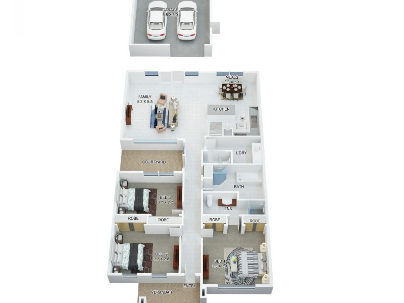 21 Cabernet Way, Pakenham VIC 3810 Floorplan