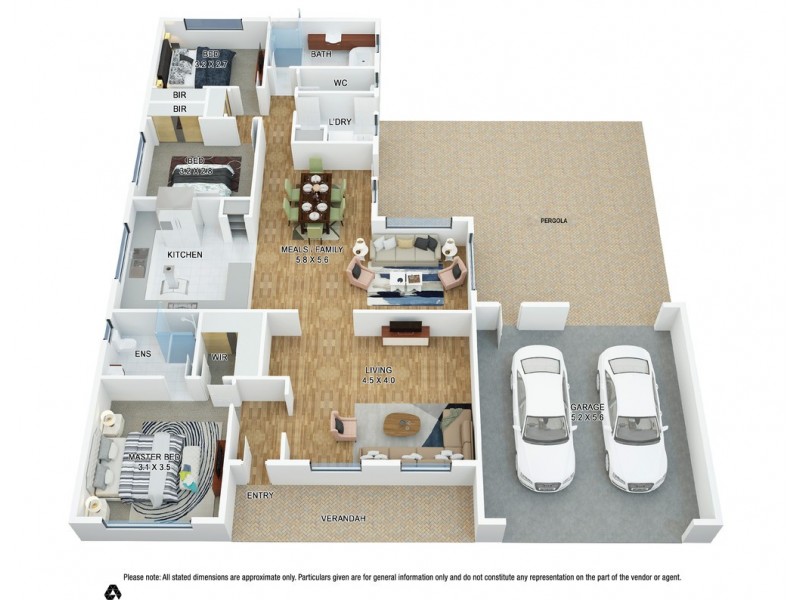 5 Samantha Crescent, Cranbourne North VIC 3977 Floorplan