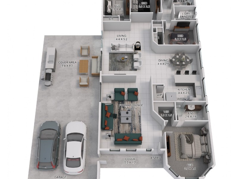 82 Robinswood Parade, Narre Warren South VIC 3805 Floorplan