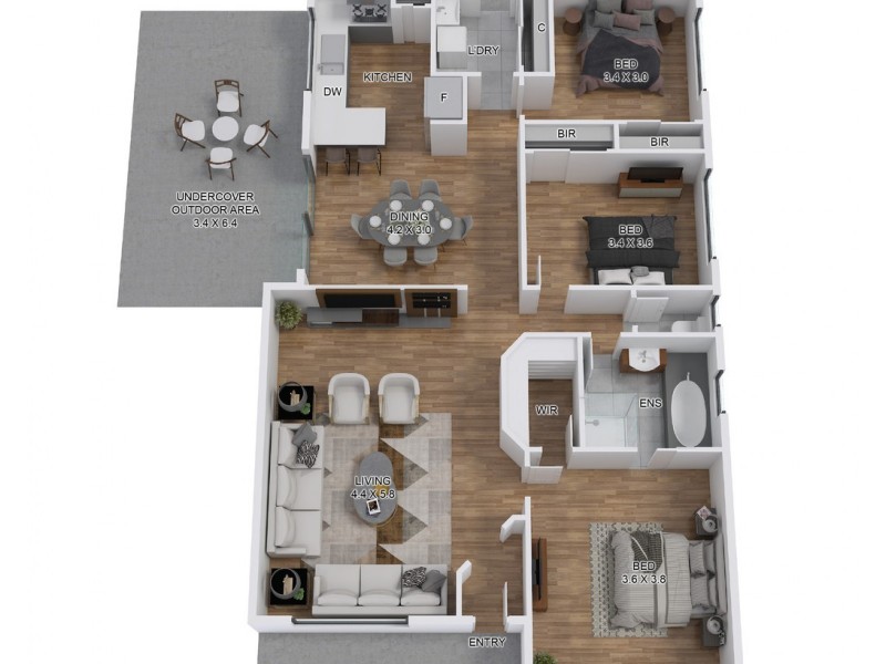 60 Jarryd Crescent, Berwick VIC 3806 Floorplan