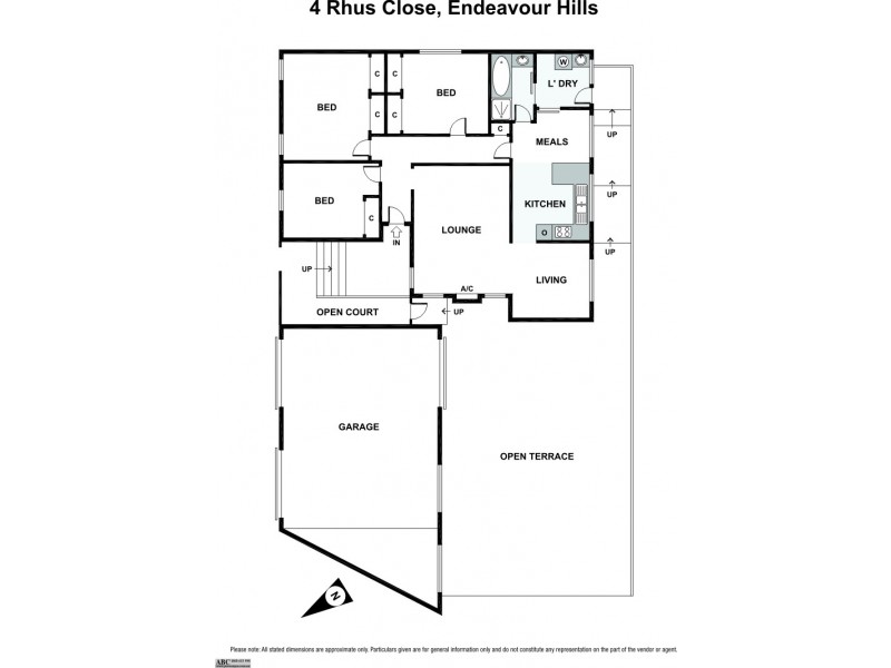 4 Rhus Close, Endeavour Hills VIC 3802 Floorplan