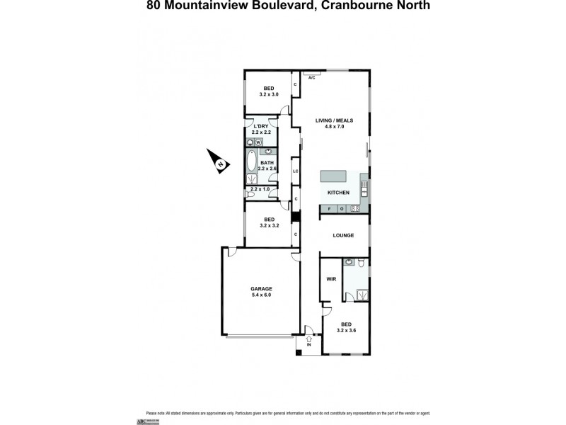 80 Mountainview Boulevard, Cranbourne North VIC 3977 Floorplan