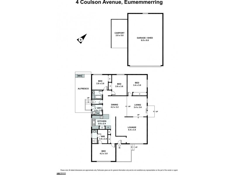 4 Coulson Avenue, Eumemmerring VIC 3177 Floorplan